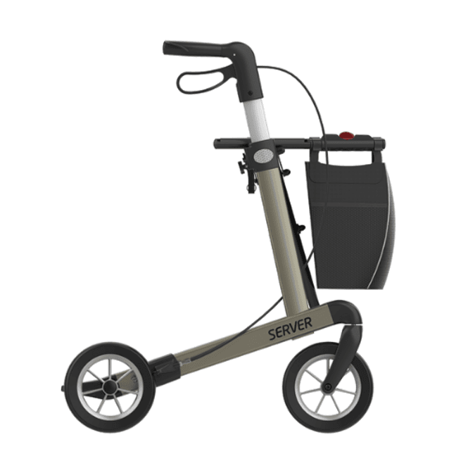 Huvudbild Rollator Server, Mjuka hjul