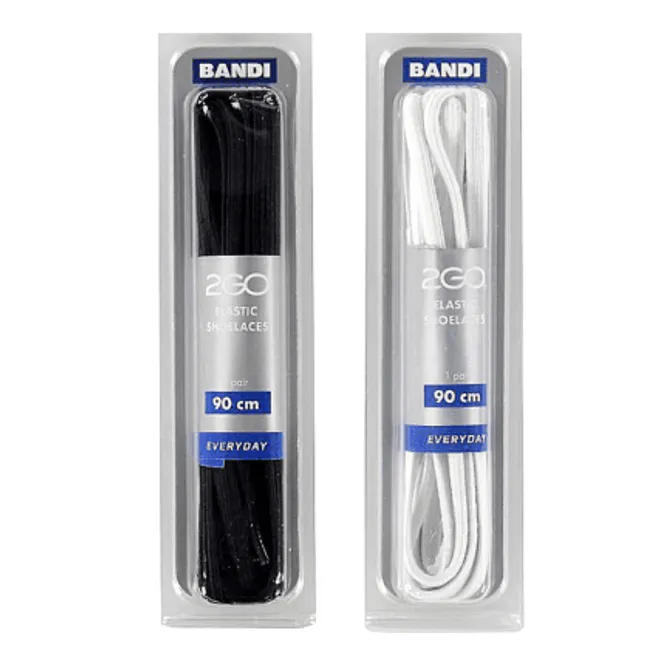 Huvudbild 2GO Elastiska skosnören, 90 cm