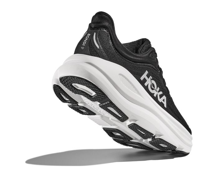 Hoka M Bondi 9 Wide Black/White