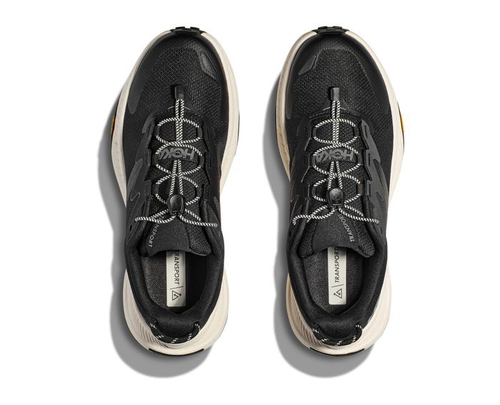 Hoka W Transport Wide Black/Alabaster