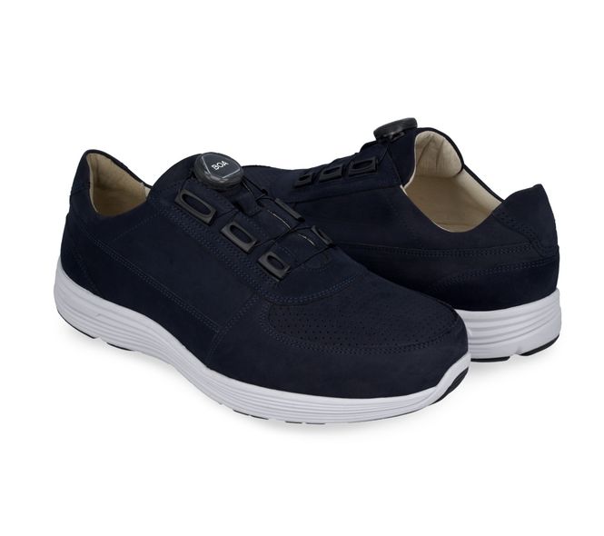 Huvudbild Klaveness Thore Shoe Blue Nubuck