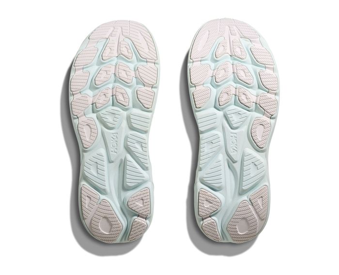 Hoka W Clifton 10 White/Cielo Blue